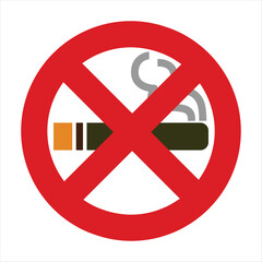 Obraz premium Isolated vector set of red and white 3d circle icons featuring prohibited smoking, no parking, and do not enter road signs as a forbidden safety warning symbol