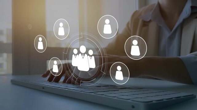 Scheme hierarchy management of corporate. Organizational chart company hierarchy,roles,team structure,showing connections between managers, employees,and departments for clear communication workflow.	