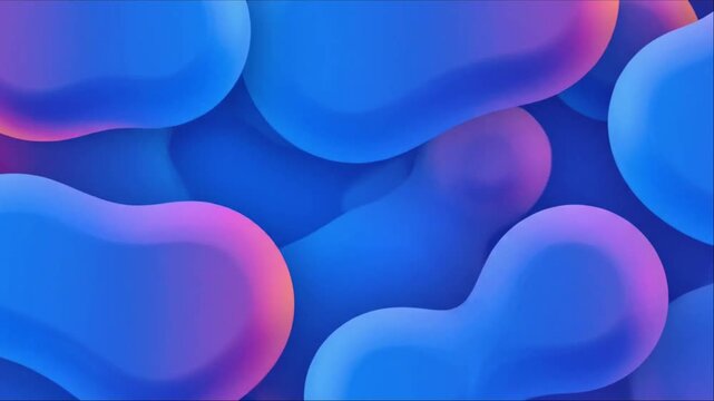 Blue gradient surreal liquid abstract background 