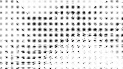 Fototapeta premium Black star and dot halftone abstract gradient background, Black star dotted halftone pattern smooth gradient abstract design