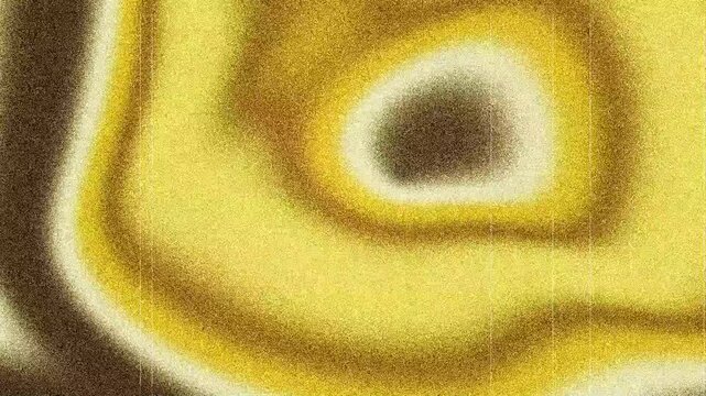 Abstract Yellow and Brown Swirls Create a Hypnotic Visual Effect.