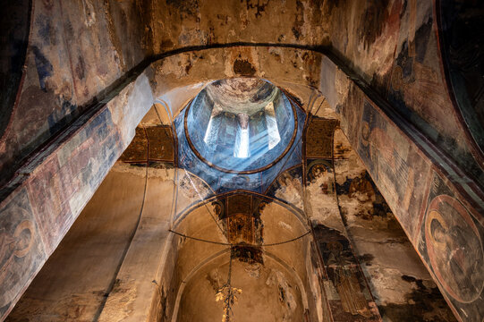 Interior of the Church of the Archangels in Gremi Georgia