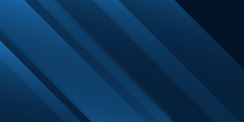 Obraz premium Abstract background gradient dark navy blue banner simple abstract business