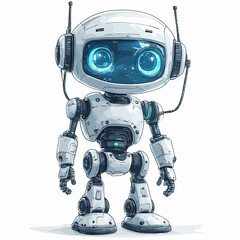 Cute Robot Design Very Cool