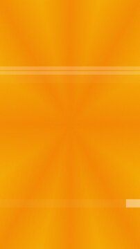 Abstract Orange Background with Radial Burst and Horizontal Lines.