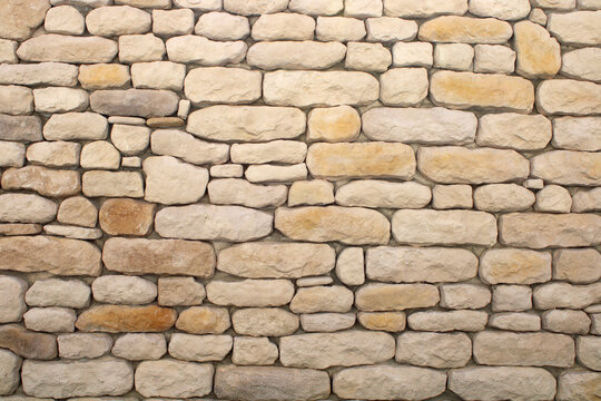 Mur en pierre naturelle de parement