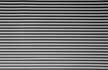 Obraz premium Metal roof grey corrugated iron sheet aluminium teal steel background wall panel tile construction siding building line pattern texture seamless architecture plate frame for presentation product.