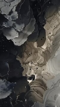 Cave Formation with Unique Rock Structures.