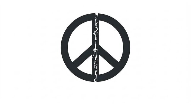 Stop War Concept with Raised Fist Crushing Bullets and Bold Text on White Background Flat Vector Illustration for Peace and Anti War Campaign