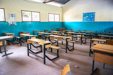School Class In Zanzibar