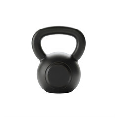 Black kettlebell weight