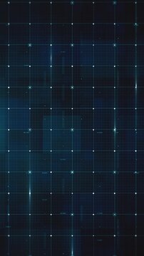 Abstract Digital Data Technology Grid
Abstract technology vertical background with digital data patterns on a graphic grid
