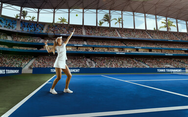 Woman tennis player.