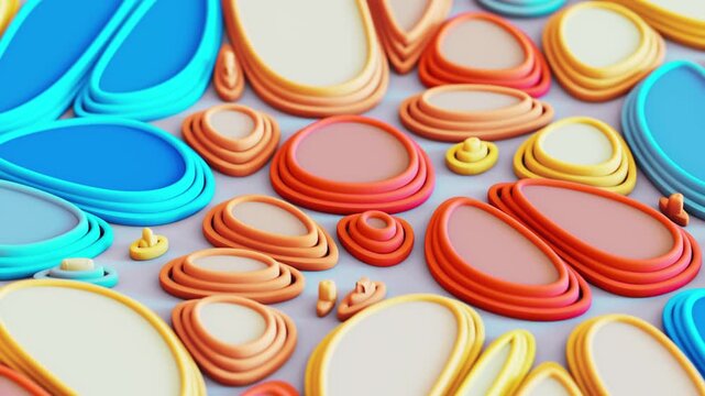Abstract circlular pattern