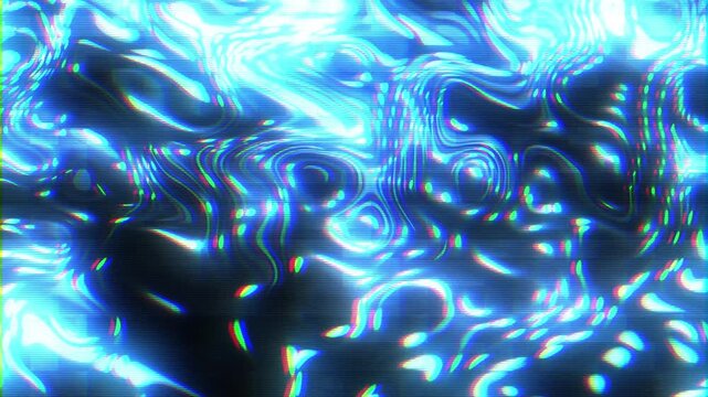 Abstract animated background simulating a bad TV signal