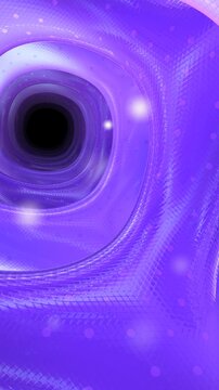 Abstract Purple Vortex - A Mesmerizing Journey Through Color and Form.