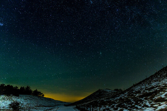 Astro phothography in Denmark - Heather Hill