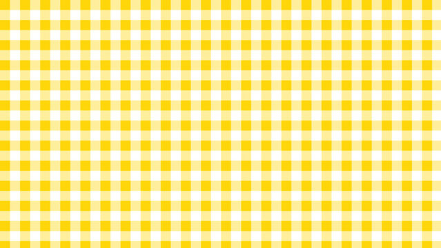 soft yellow gingham plaid pattern background design