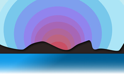 Zachód słońca © Graf-Kat