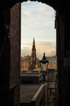 Scott Monument in Edinburgh