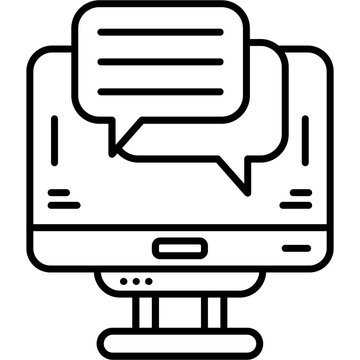 Comment Outline Icon