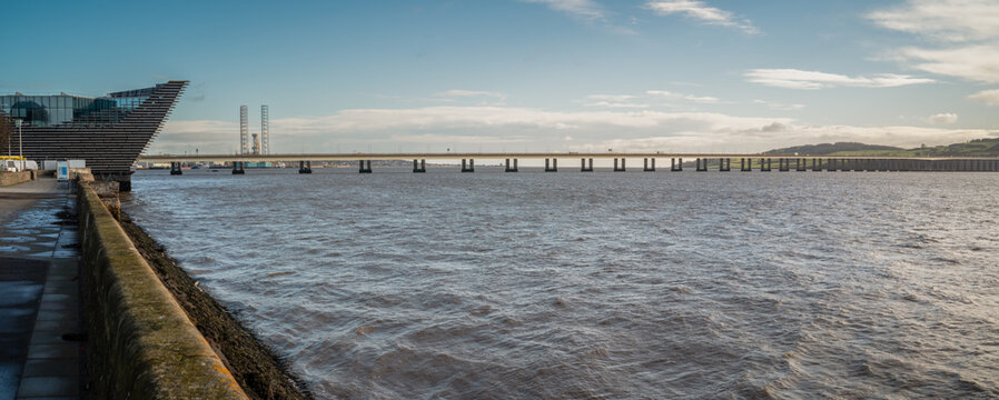 River Tay at Dundee, Scotland.