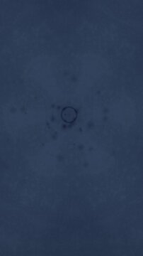 Abstract Dark Blue Textured Background with Subtle Circular Pattern.