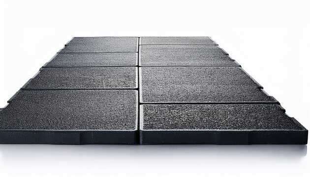 asphalt paver isolated