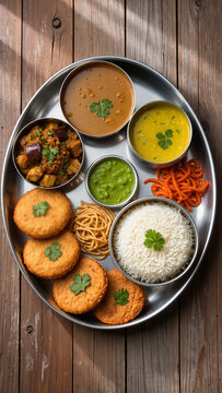  Traditional bihari food  plate