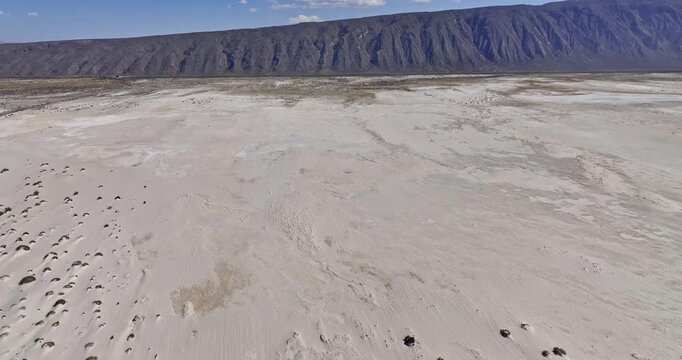 Mountains and the Gypsum Dunes into antique Tethys Sea