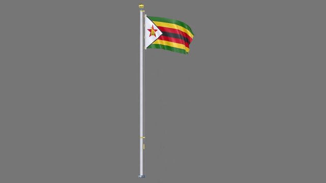 Zimbabwe Animated flag