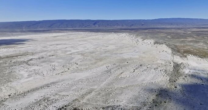 Mountains and the Gypsum Dunes into antique Tethys Sea