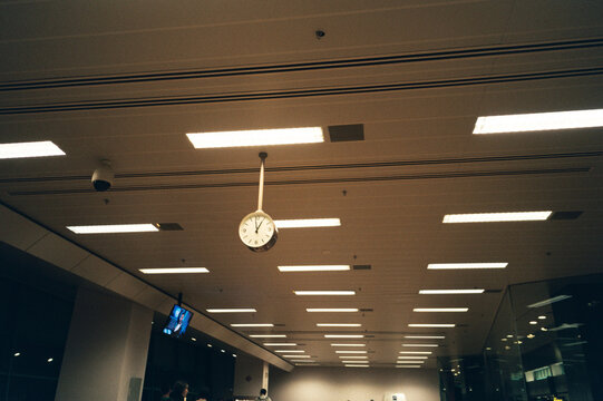 Waiting to board-in a flight