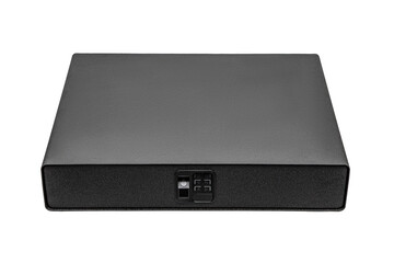 Black Metal Security Drawer With Biometric Lock