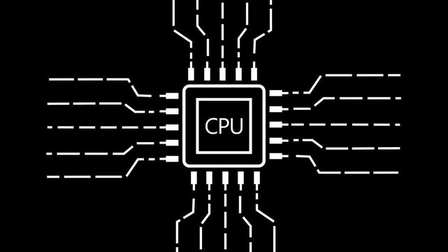 3D rendering Circuit board. Technology background. Central Computer Processors CPU concept. Motherboard digital chip. Tech science EDA background. Integrated communication processor, Information CPU