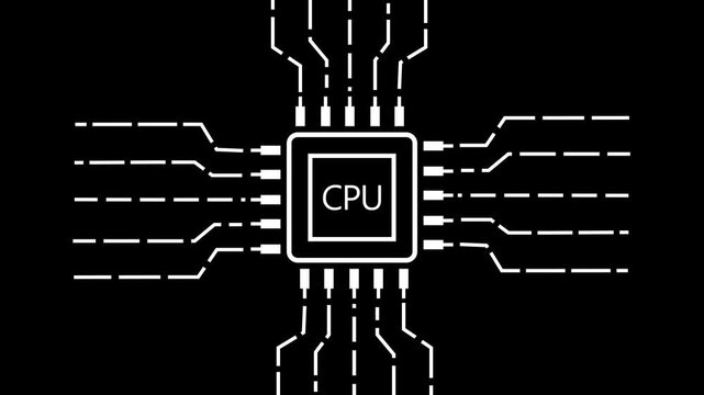 3D rendering Circuit board. Technology background. Central Computer Processors CPU concept. Motherboard digital chip. Tech science EDA background. Integrated communication processor, Information CPU