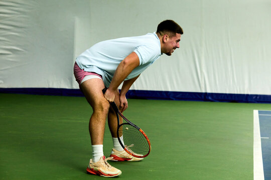 Casual tennis game