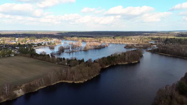 Baggersee Pr&uuml;&szlig;see in G&uuml;ster - Herzogtum Lauenburg / Schleswig-Holstein