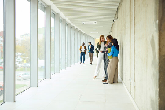 Workday at corporate building