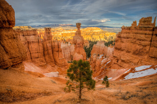 Sunset at Thor's Hammer
