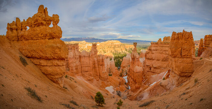 Thors Hammer Sunset Panorama