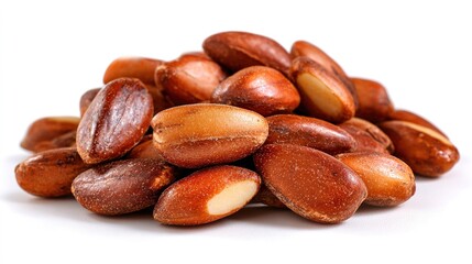 Obraz premium Nuts Galore! A Pile of Perfectly Roasted Nutty Goodness awaits you.