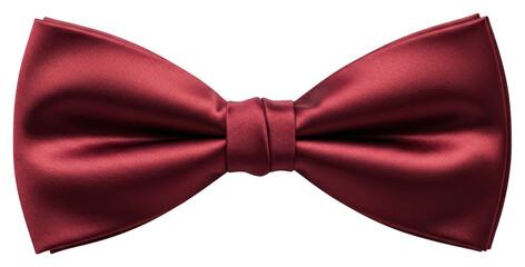 Red satin bow tie png luxurious texture png formal accessory png men's fashion png stylish elegant design png isolated png transparent background png