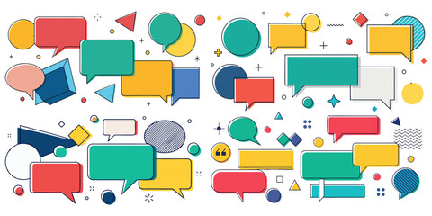 Colorful Abstract Geometric Seamless Pattern &ndash; Modern Background Design