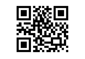 A very important to use black and white qr code on a pure a square matrix barcode for storing data digital technology symbol