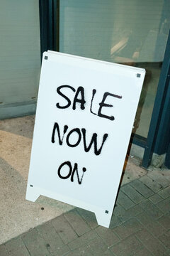 Street Sign Advertising Ongoing Sale
