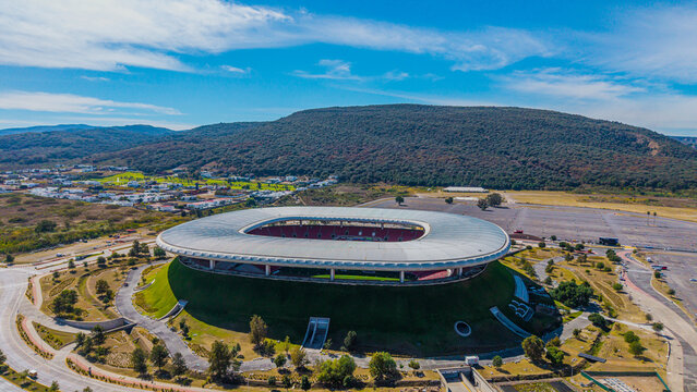 Akron Stadium, a venue for the 2026 FIFA World Cup, also known as Chivas Stadium, is a sports venue located in the municipality of Zapopan and the metropolitan area of ​​Guadalajara, Jalisco,