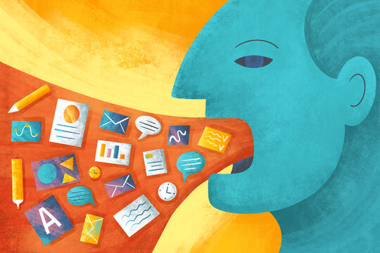 Business communication through symbols and shapes
