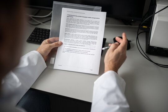 Review of Research Document in a Lab Setting 