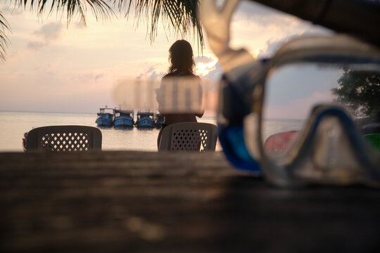 Coastal View Before Dusk